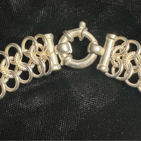 Sterling Silver chain link necklace - Picture 2 of 5